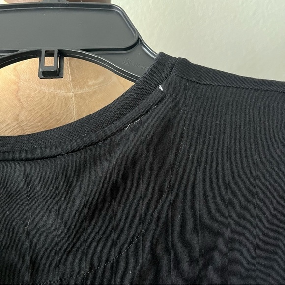 DENIM & FLOWER sz M Black Tshirt French BULLDOG Completely Yours Short Sleeve - Picture 3 of 7